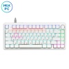 Игровая проводная клавиатура AULA F75 White