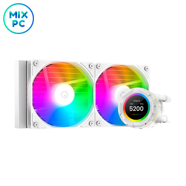 Система жидкостного охлаждения ID-Cooling SL240 XE White