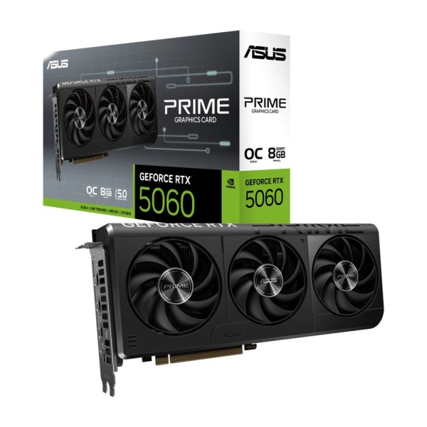Видеокарта RTX 5060 8GB ASUS PRIME OC PRIME-RTX5060-O8G