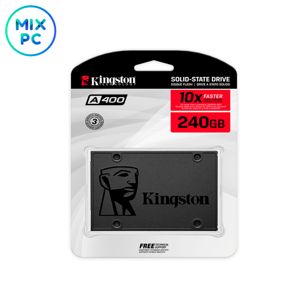 Накопитель SSD 2.5" 240Gb Kingston A400 SA400S37/240G