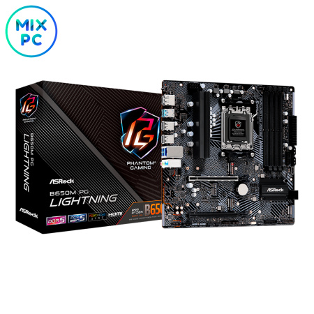 Материнская плата AM5 ASRock B650M PG LIGHTNING
