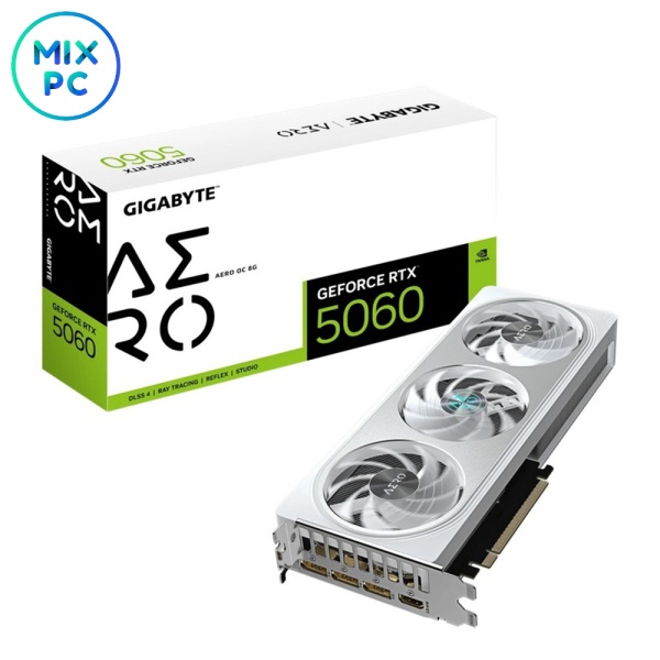 Видеокарта RTX 5060 8Gb GIGABYTE AERO OC GV-N5060AERO OC-8GD