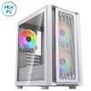 Корпус Powercase Mistral SM04 ARGB White