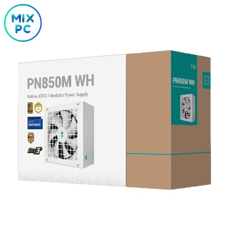 Блок питания 850W Deepcool GAMERSTORM PN850M WH 80+ Gold