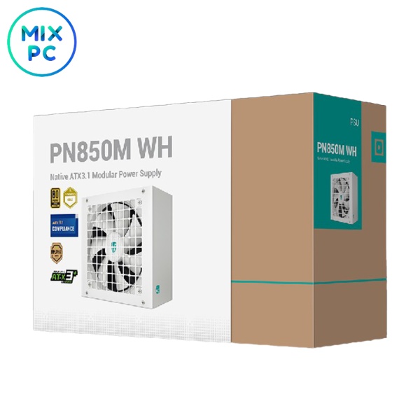 Блок питания 850W DeepCool GAMERSTORM PN850M WH 80+ Gold