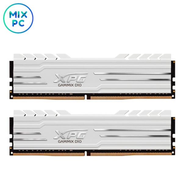 Оперативная память DDR4 16GB (2x8GB) 3200MHz ADATA XPG GAMMIX D10 White AX4U32008G16A-DW10.