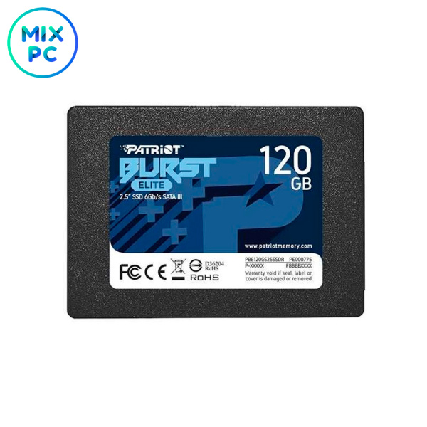 Накопитель SSD 2.5" 120GB Patriot BURST PBE120GS25SSDR