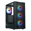 Корпус XASTRA A301 4FRGB Black