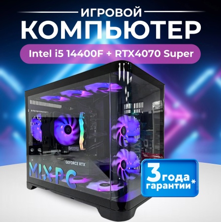 i5 14400F + RTX4070 Super (2000GB, DDR4 32GB (2x16GB))