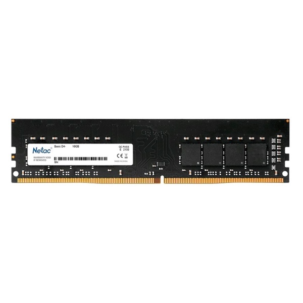 Модуль памяти DDR4 16GB 3200MHz Netac Basic NTBSD4P32SP-16