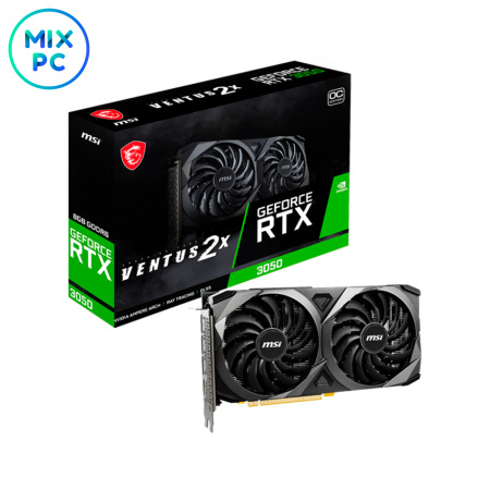 Видеокарта RTX3050 8Gb MSI VENTUS 2X 8G OC Б.У.