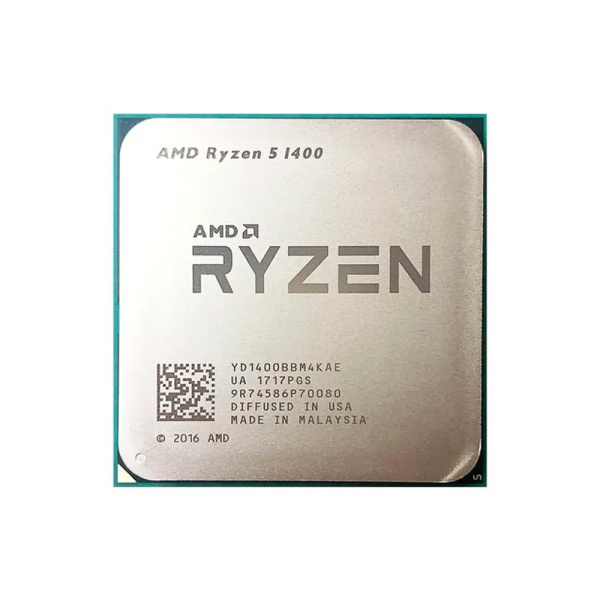 Процессор AM4 AMD Ryzen 5 1400 OEM Б/у
