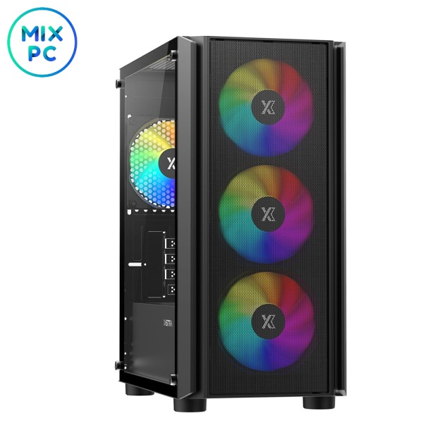 Корпус XASTRA A402M 4ARGB Black