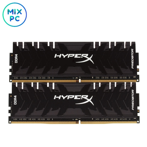 Оперативная память DDR4 16GB (2x8GB) 3200MHz CL16 Kingston HyperX Predator HX432C16PB3K2/16