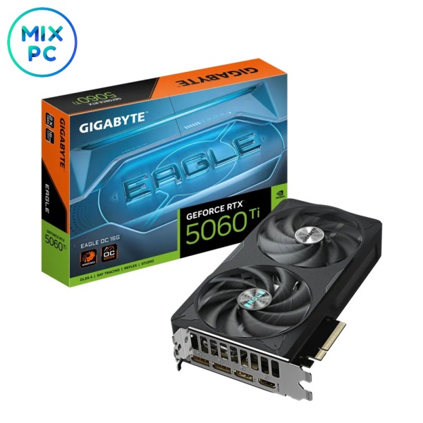 Видеокарта RTX 5060 Ti 16Gb GIGABYTE EAGLE OC GV-N506TEAGLE OC-16GD