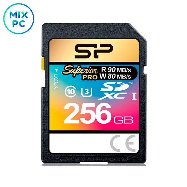 Флеш карта SD 256GB Silicon Power Superior Pro