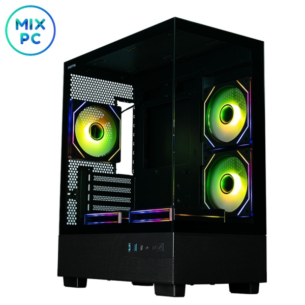 Корпус XASTRA Q400M 5ARGB-C6-UC Black