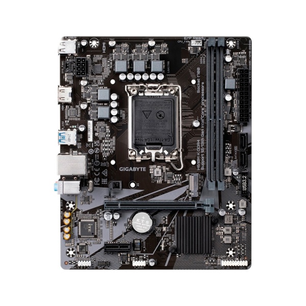 Материнская плата LGA1700 GIGABYTE H610M K DDR4 Б/у