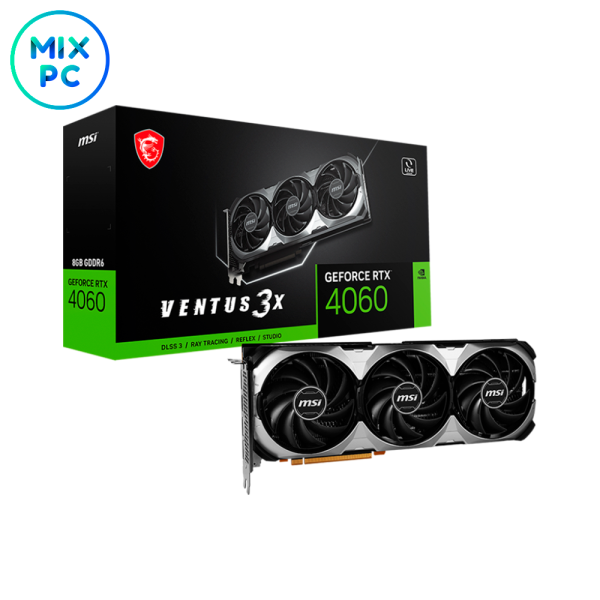 Видеокарта RTX4060 8GB MSI VENTUS 3X