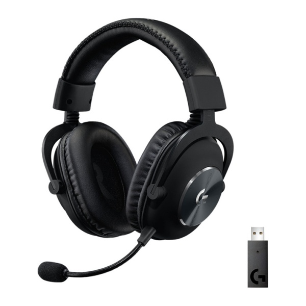 Игровые наушники Logitech Pro X Wireless Lightspeed Black