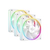Вентиляторы ID-Cooling AF-127-ARGB-W TRIO White 120x120x27мм