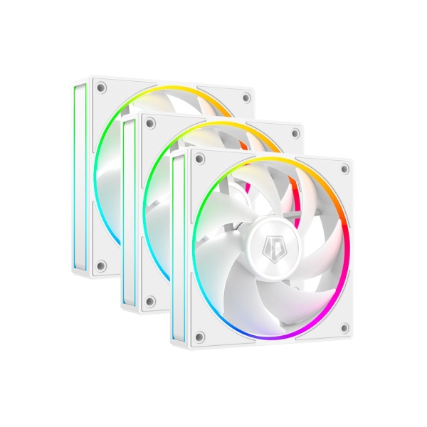 Вентиляторы ID-Cooling AF-127-ARGB-W TRIO White 120x120x27мм