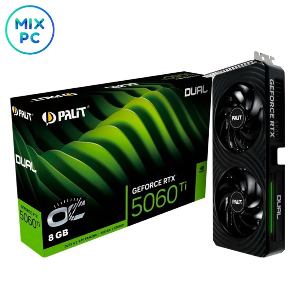Видеокарта RTX 5060 Ti 8GB Palit Dual OC NE7506TT19P1-GB2062D