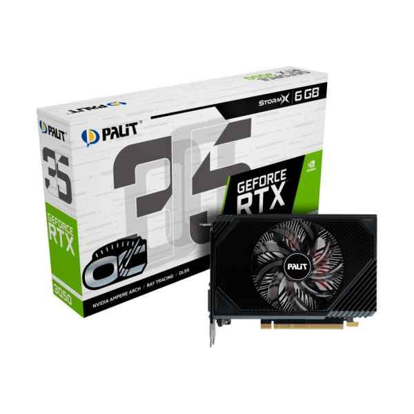 Видеокарта RTX 3050 6GB Palit StormX OC NE63050S18JE-1072F