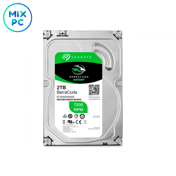 Накопитель HDD 3.5" 2TB Seagate Barracuda ST2000DM008