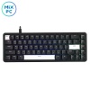 Игровая проводная клавиатура Attack Shark X65HE Black