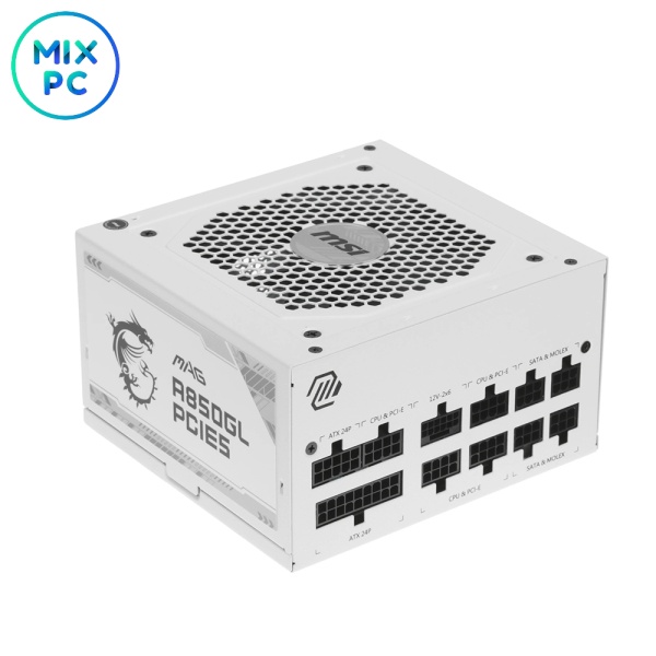 Блок питания 850W MSI MAG A850GL PCIE5 WHITE 80+ Gold