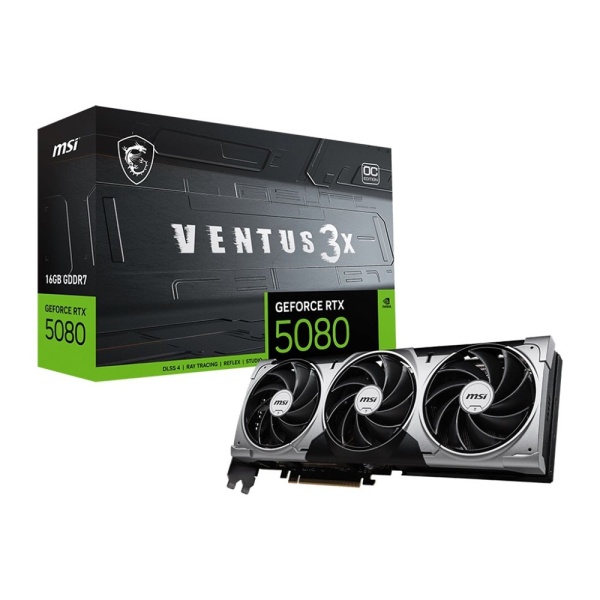 Видеокарта RTX 5080 16G MSI VENTUS 3X OC