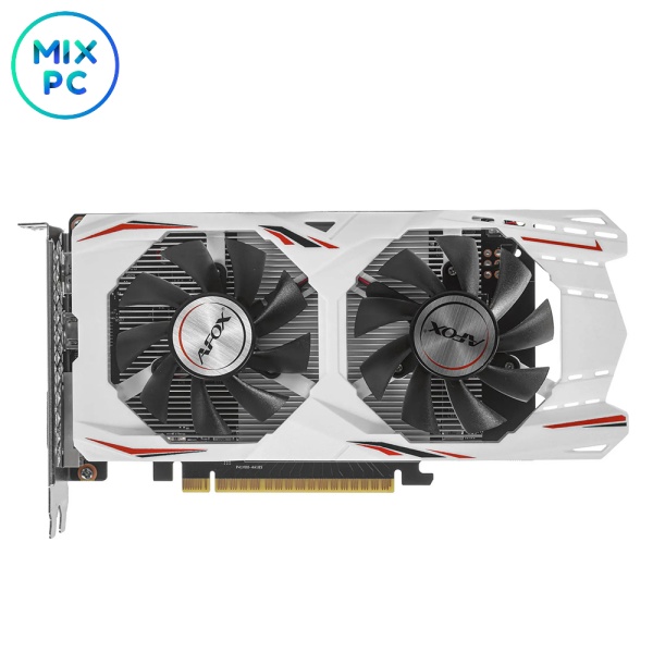Видеокарта GTX 1650 4GB AFOX AF1650-4096D6H7-V2 White