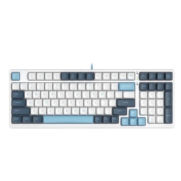 Игровая механическая клавиатура A4Tech Fstyler FS300 White/Blue