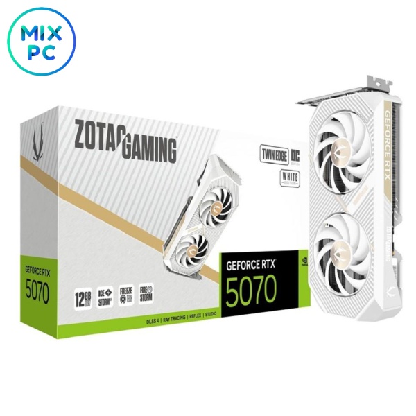 Видеокарта RTX 5070 12GB Zotac Twin Edge OC White