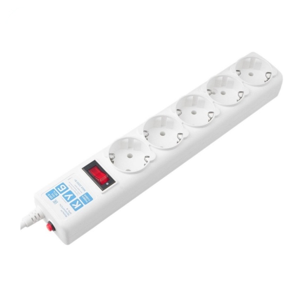 Сетевой фильтр Powercube SPG-B-15-WHITE 5м 5 розеток белый
