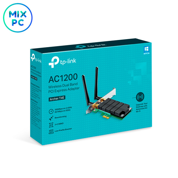 Сетевой адаптер Wi-Fi TP-Link ARCHER T4E AC1200 PCI-E