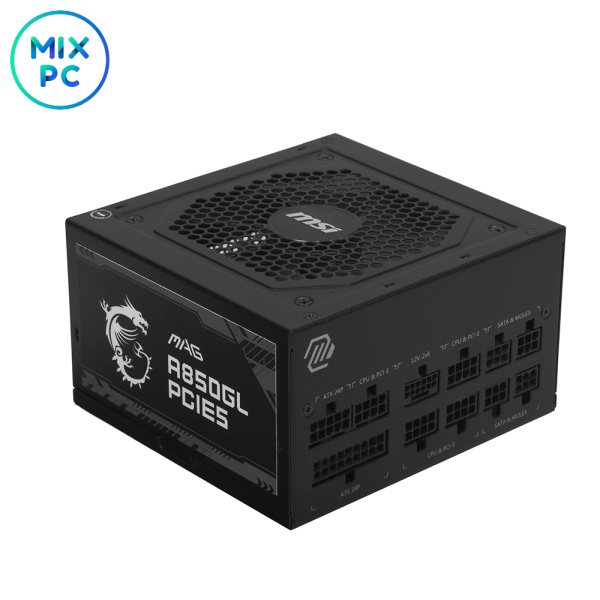Блок питания 850W MSI MAG A850GL PCIE5 80+ Gold