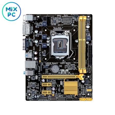 Материнская плата LGA1150 ASUS H81M-K Б.У.