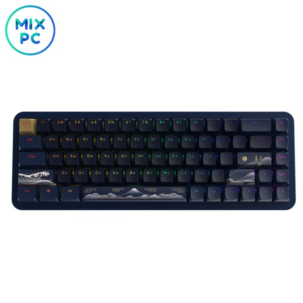 Игровая проводная клавиатура Red Square Alumix 68 Yotei + коврик