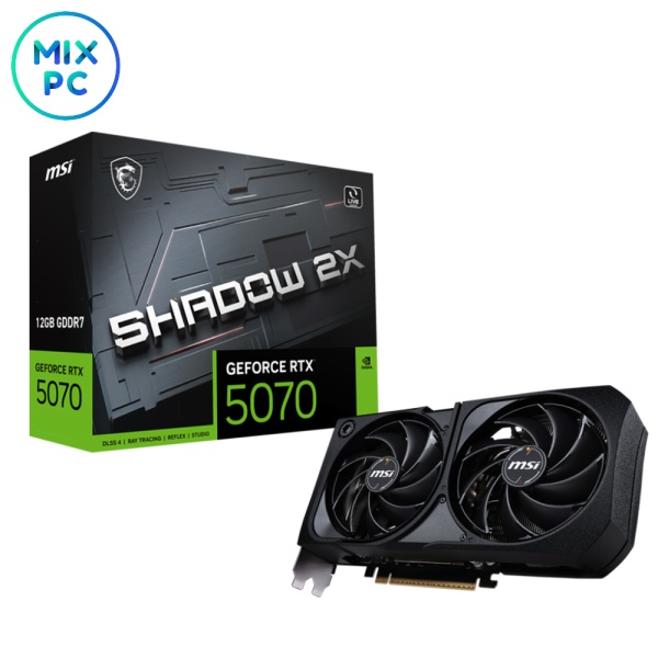 Видеокарта RTX 5070 12GB MSI SHADOW 2X