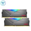 Оперативная память DDR4 16Gb (2x8GB) 3600MHz CL18 ADATA XPG Spectrix D50 RGB Grey