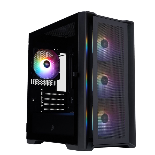 Корпус 1STPlayer TRILOBIТE Т4 MESH FRGB Black