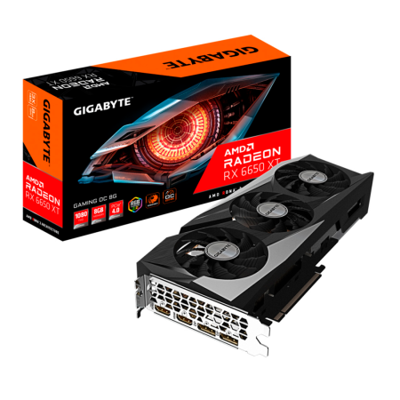 Видеокарта RX 6650 XT 8Gb Gigabyte GV-R665XTGAMING OC-8GD