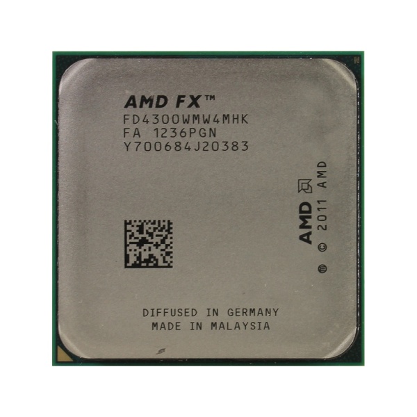 Процессор AM3+ AMD FX 4300 Б/у