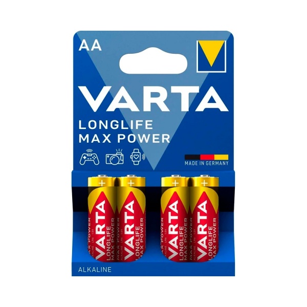 Батарейки AA Varta Max Tech 4шт.