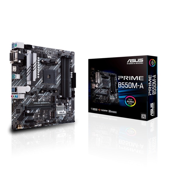 Материнская плата AM4 ASUS PRIME B550M-A