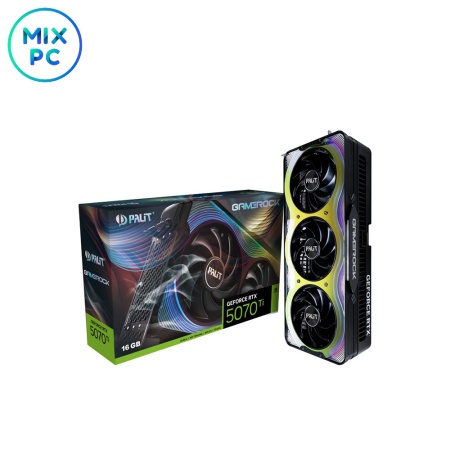 Видеокарта RTX5070Ti 16Gb Palit GAMEROCK NV NE7507T019T2-GB2030G