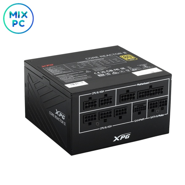 Блок питания 750W ADATA XPG CORE REACTOR II 80+ Gold