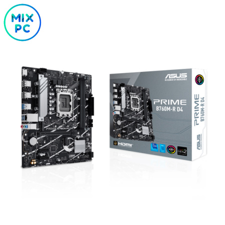 Материнская плата LGA1700 ASUS PRIME B760M-R D4
